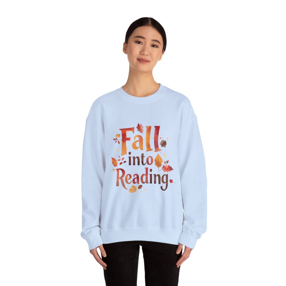 Fall Into Reading-Crewneck Sweatshirt - Image 28