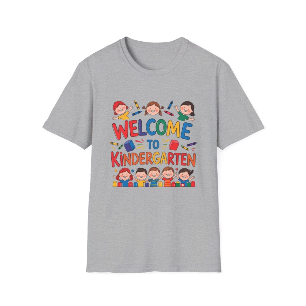 Welcome to Kindergarten - Unisex Soft style T-Shirt - Image 13