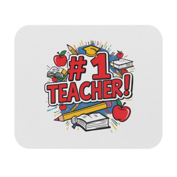 #1 Teacher - Mouse Pad