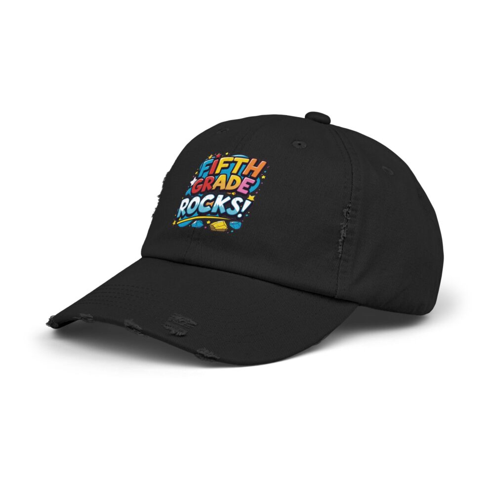 Fifth Grade Rocks, Unisex Adjustable Baseball Cap - Image 2