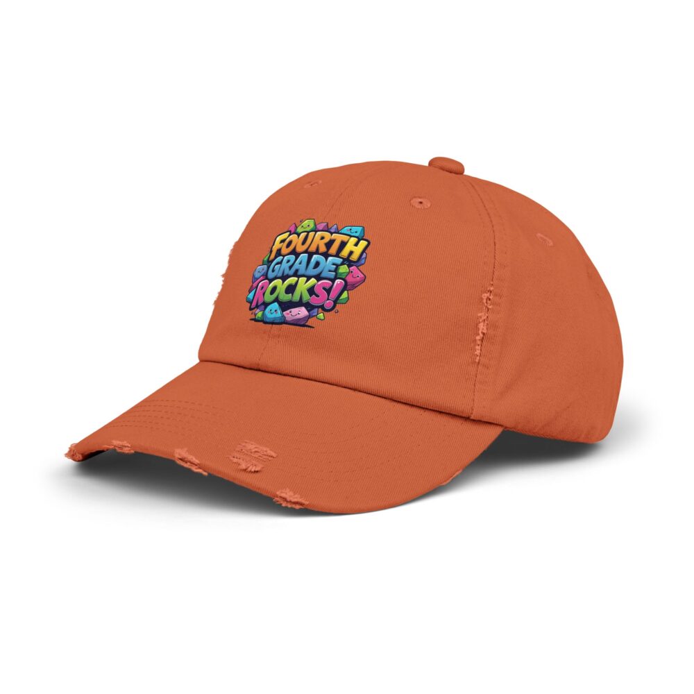 Fourth Grade Rocks, Unisex Adjustable Baseball Cap - Image 10