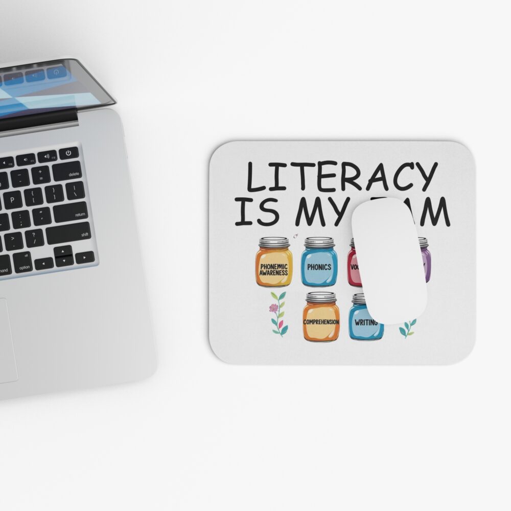 Literacy is My Jam - Mouse Pad - Image 4