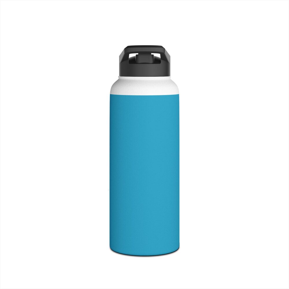 Reading is a Ticket to Adventure (turquoise) - Stainless Steel Water Bottle - Image 10