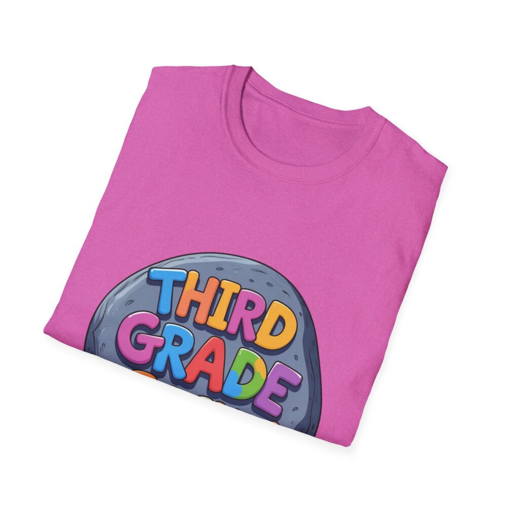 Third Grade Rocks - Unisex Soft style T-Shirt - Image 56