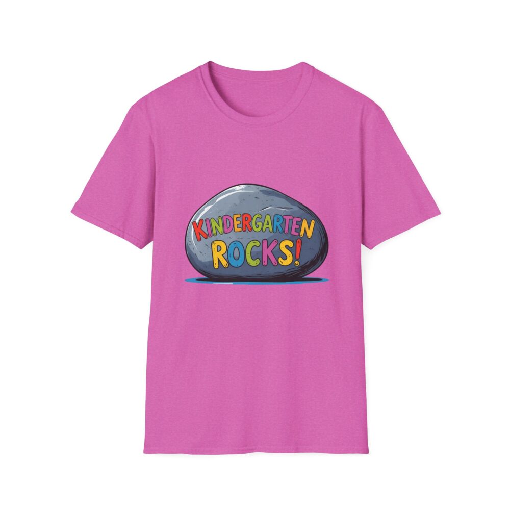 Kindergarten Rocks - Unisex Soft style T-Shirt - Image 53
