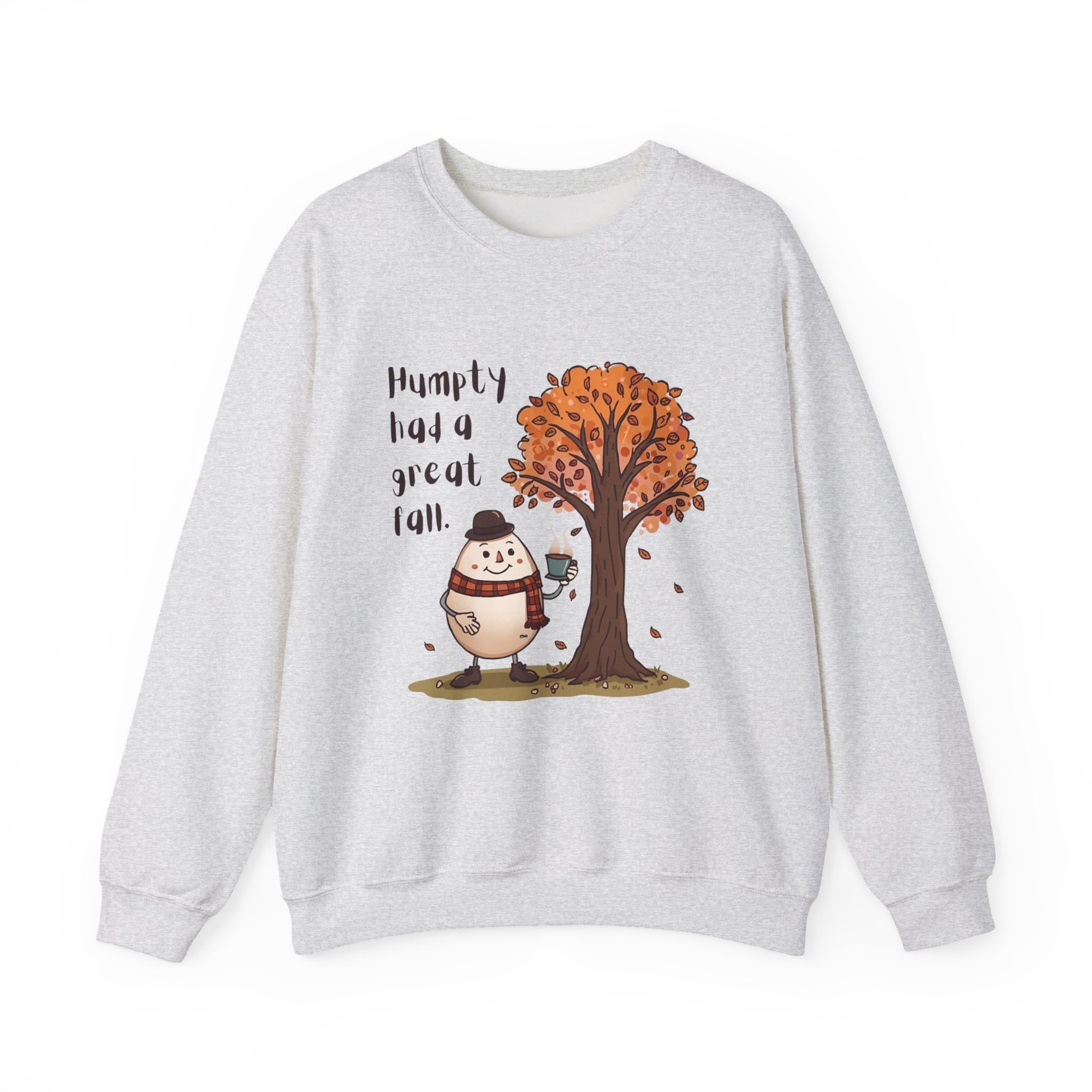 Humpty had a great Fall-Crewneck Sweatshirt - Image 5