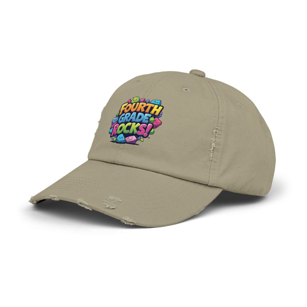 Fourth Grade Rocks, Unisex Adjustable Baseball Cap - Image 14