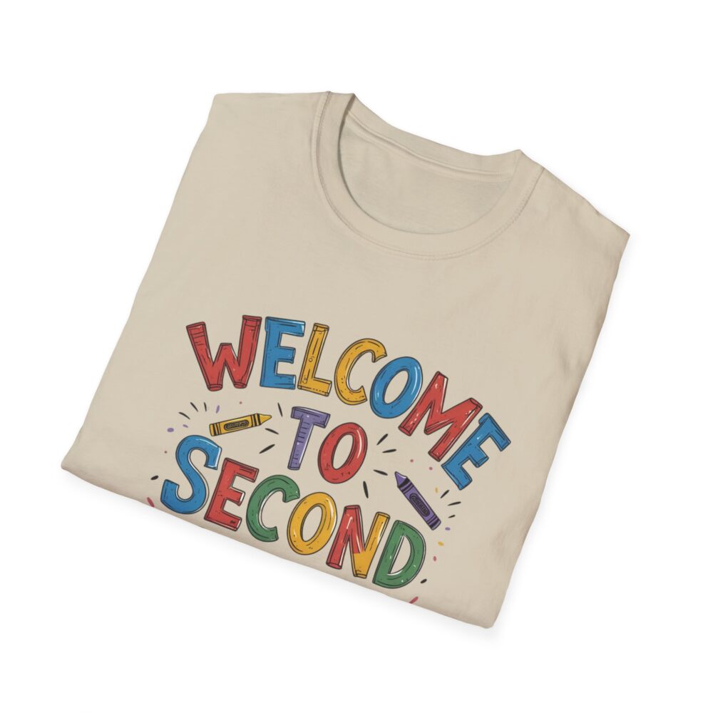 Welcome to Second Grade - Unisex Soft style T-Shirt - Image 12