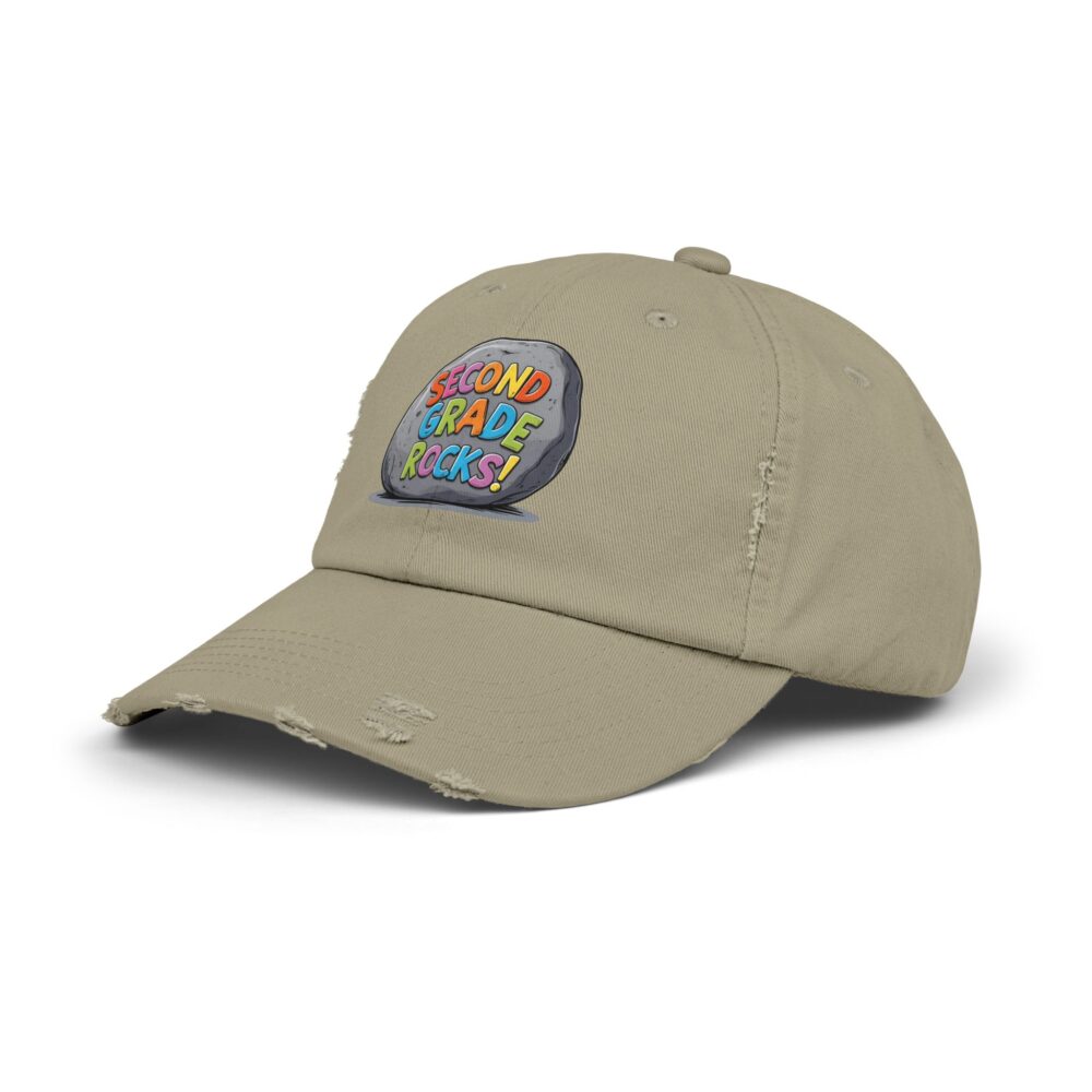Second Grade Rocks, Unisex Adjustable Baseball Cap - Image 14