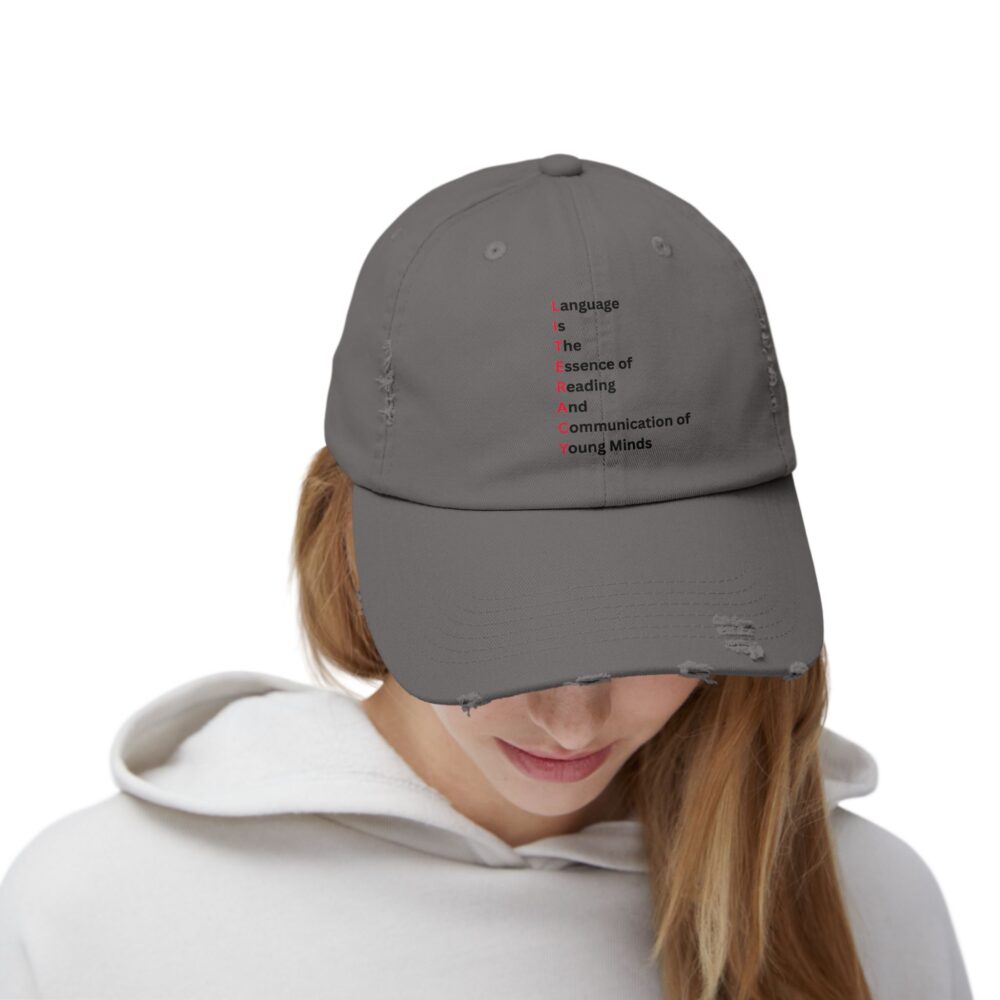 LITERACY, Unisex Adjustable Baseball Cap - Image 16