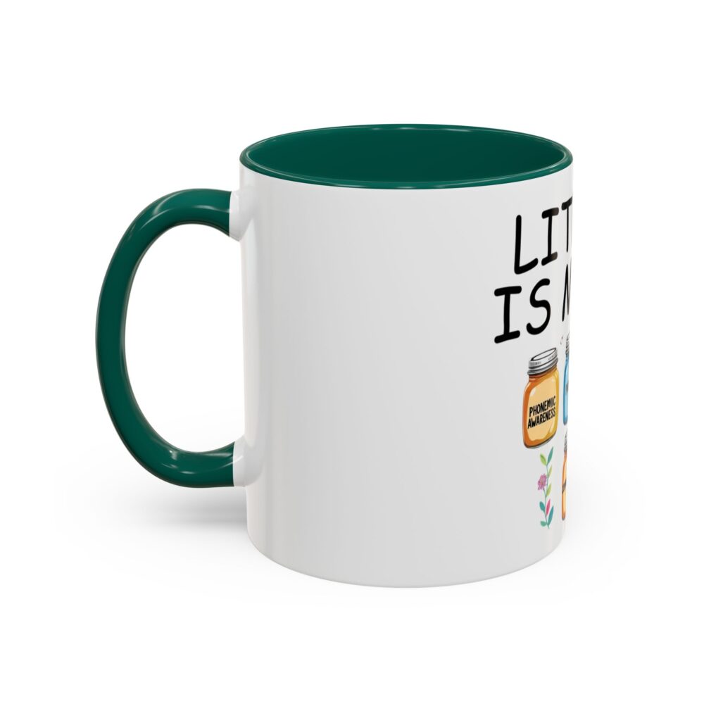 Literacy is My Jam - Colorful Mugs (11oz, 15oz) - Image 12