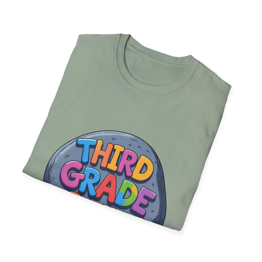 Third Grade Rocks - Unisex Soft style T-Shirt - Image 20