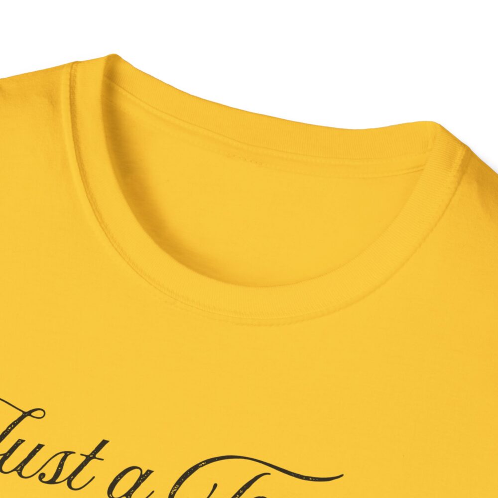 Just a Teacher Who Loves Jesus (black print) - Unisex Soft style T-Shirt - Image 15