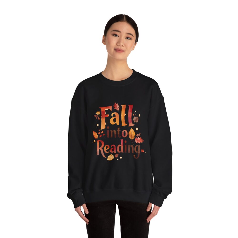 Fall Into Reading-Crewneck Sweatshirt - Image 16