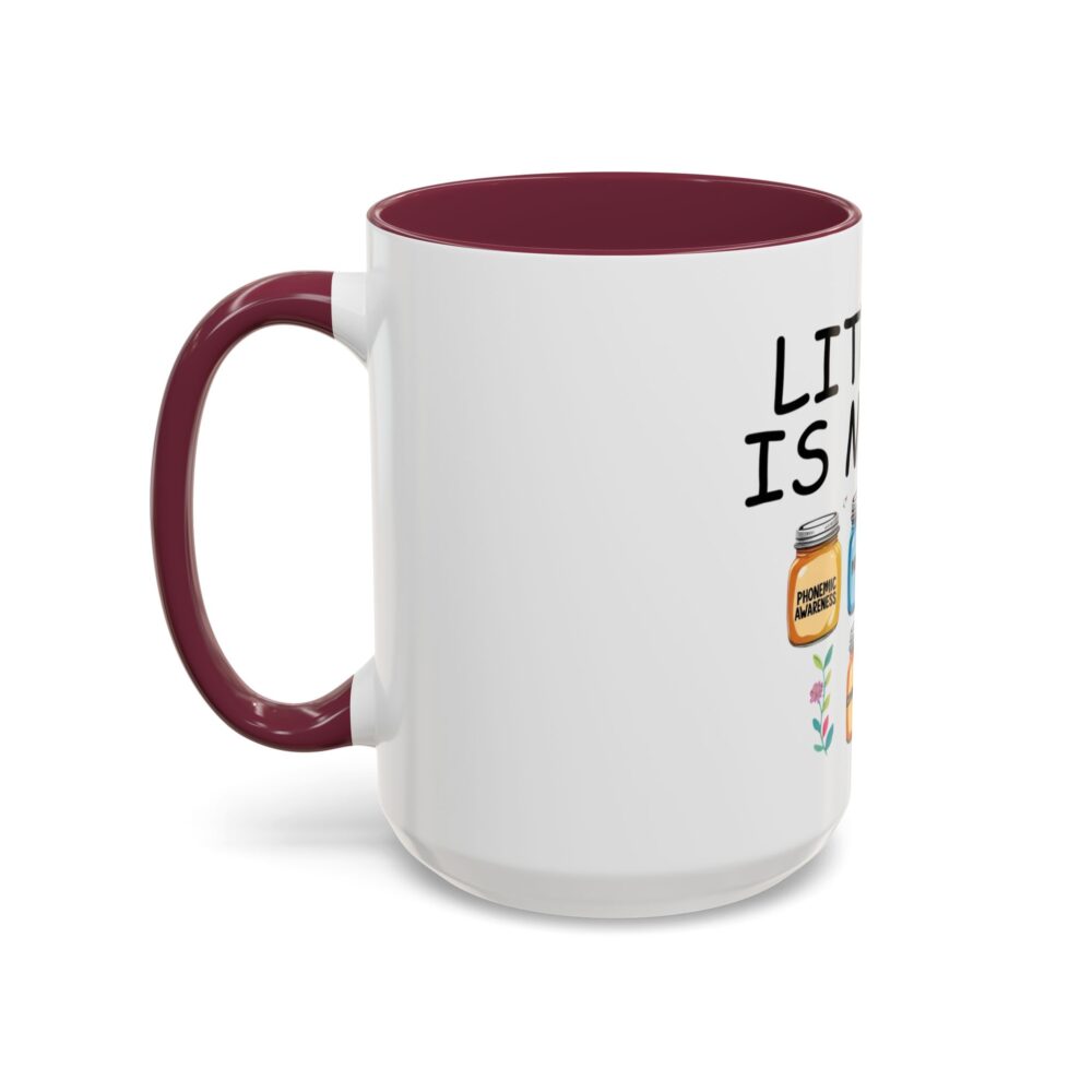 Literacy is My Jam - Colorful Mugs (11oz, 15oz) - Image 44