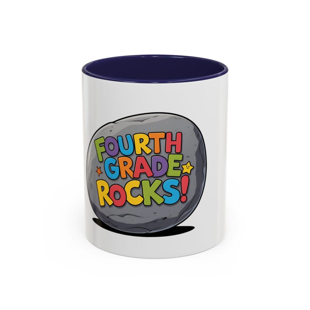 Fourth Grade Rocks - Coffee Mug - Image 5