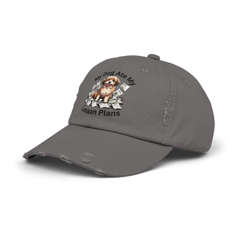 My Dog Ate My Lesson Plans, Unisex Adjustable Baseball Cap - Image 18