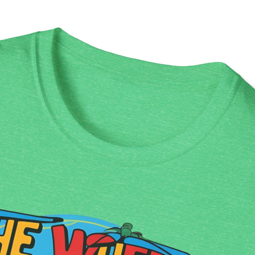 Wheels on the Bus Go Round and Round - Unisex Soft Style T-Shirt - Image 27
