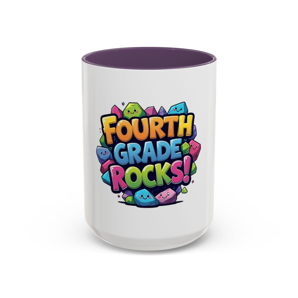 Fourth Grade Rocks - Coffee Mug - Image 57