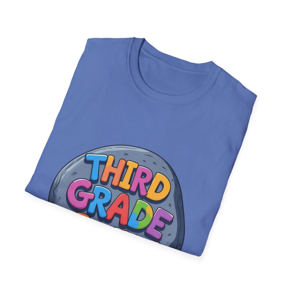 Third Grade Rocks - Unisex Soft style T-Shirt - Image 32