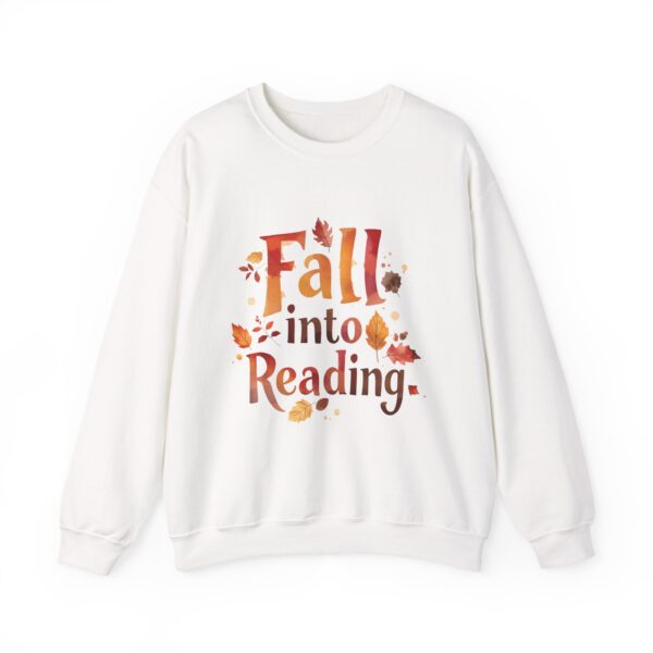 Fall Into Reading-Crewneck Sweatshirt