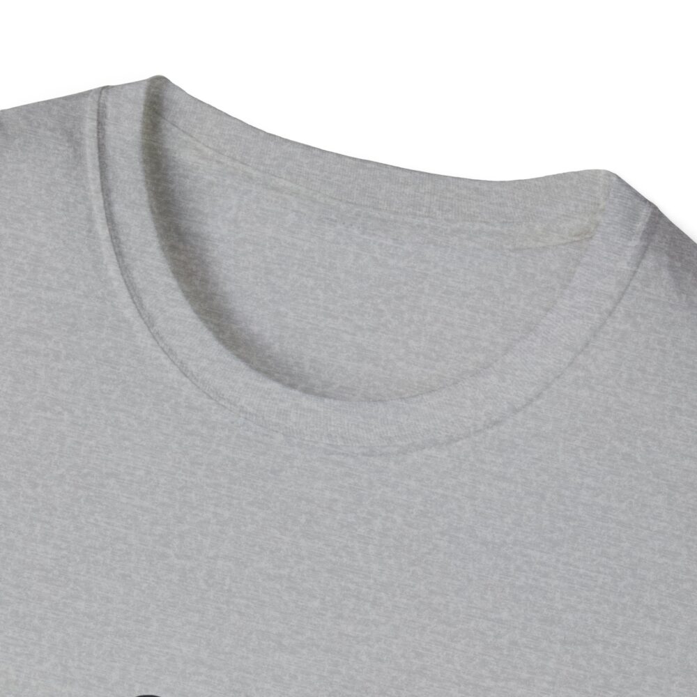Dinosaurs Didn't Read, and Now They are Extinct (B&W)-Unisex Soft style T-Shirt - Image 11