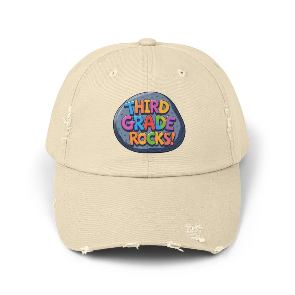 Third Grade Rocks, Unisex Adjustable Baseball Cap - Image 5