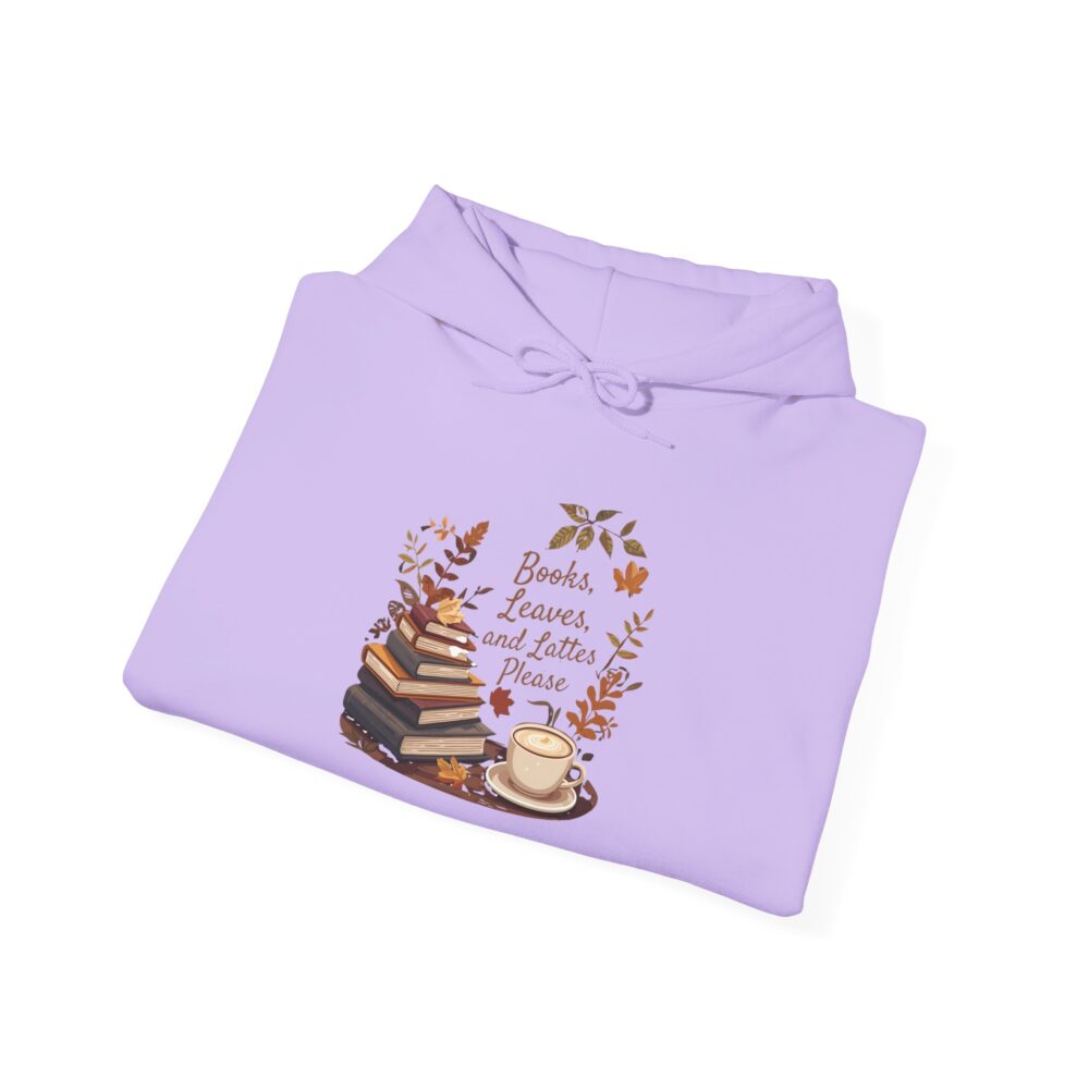 Books, Leaves, and Lattes Please - Unisex Hoodie - Image 24