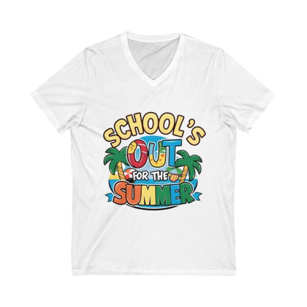 School's Out for the Summer - Unisex V-Neck Tee