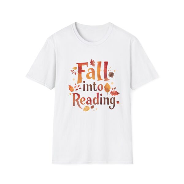 Fall Into Reading-Unisex Soft style T-Shirt
