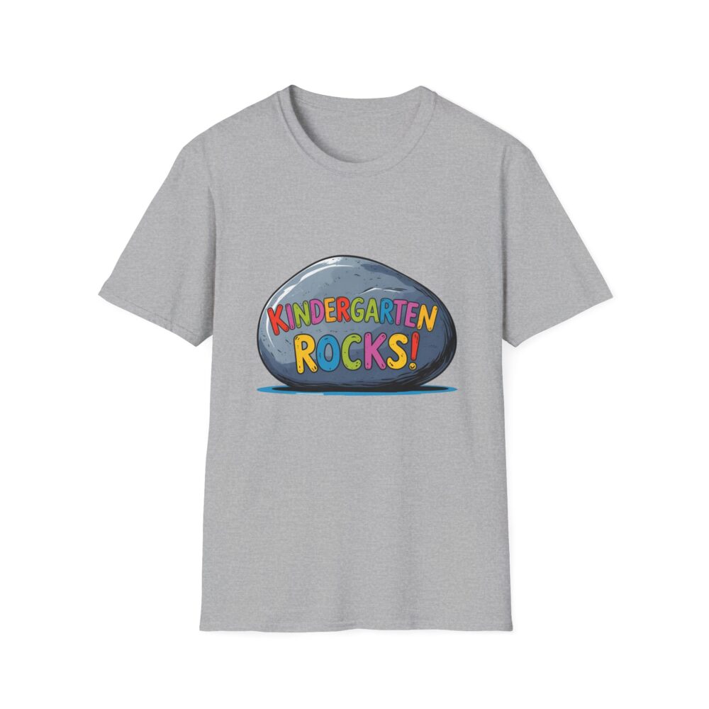 Kindergarten Rocks - Unisex Soft style T-Shirt - Image 13