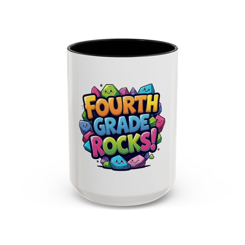 Fourth Grade Rocks - Coffee Mug - Image 17