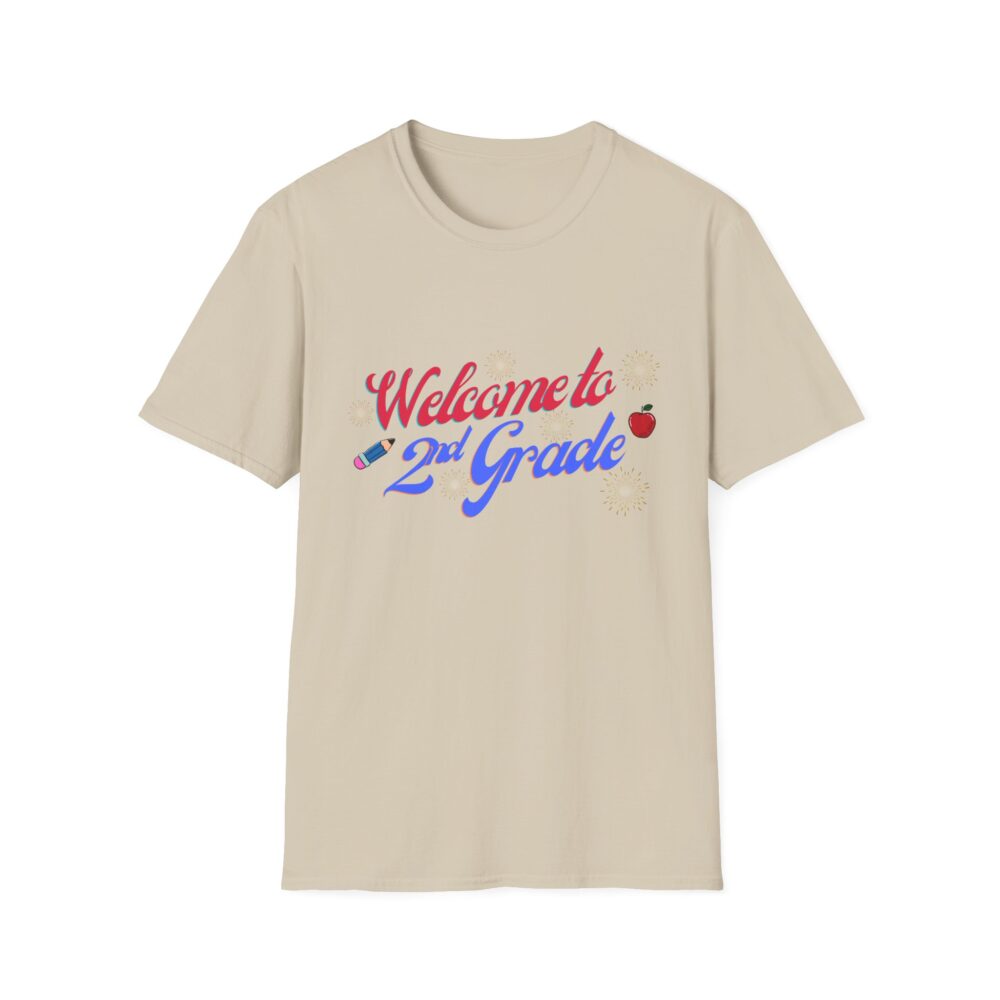 Welcome to 2nd Grade - Unisex Soft style T-Shirt - Image 9