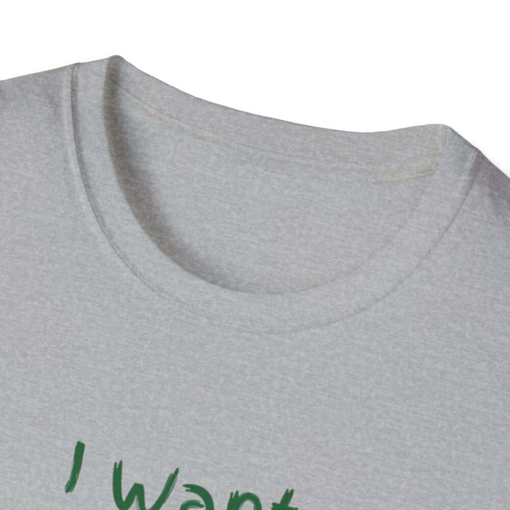 I Want to Be a Schwa! It's Never Stressed! - Unisex Soft Style T-Shirt - Image 11