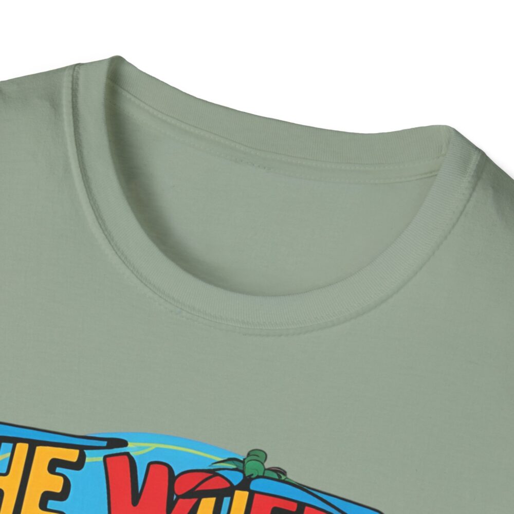 Wheels on the Bus Go Round and Round - Unisex Soft Style T-Shirt - Image 19