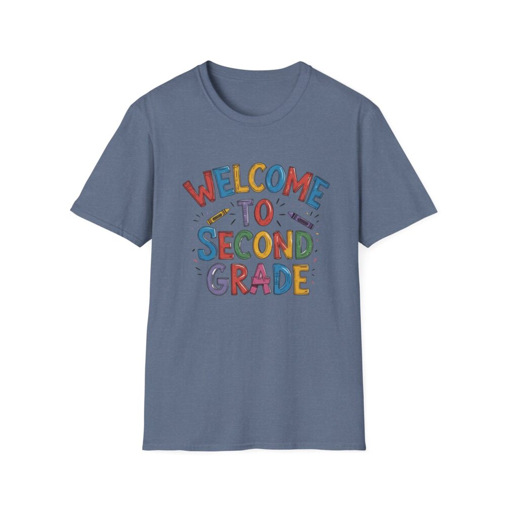 Welcome to Second Grade - Unisex Soft style T-Shirt - Image 37