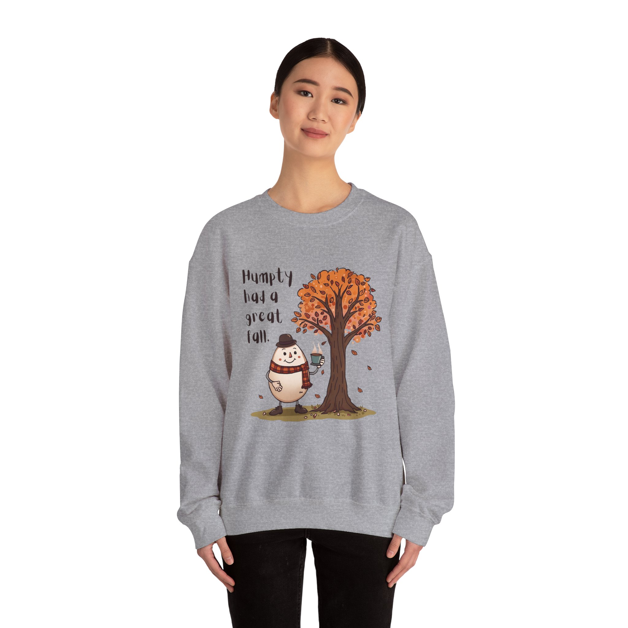Humpty had a great Fall-Crewneck Sweatshirt - Image 16