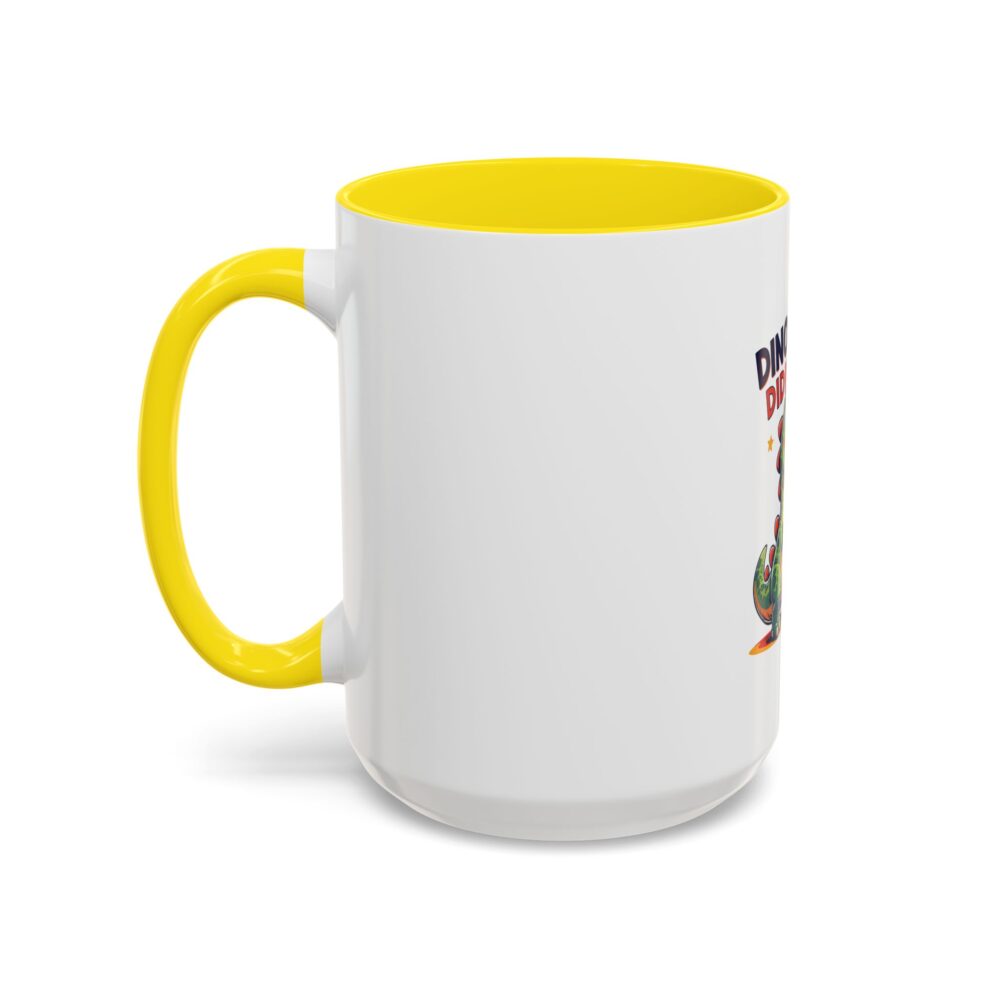 Dinosaurs Didn't Read, and Now They are Extinct - Coffee Mug - Image 63