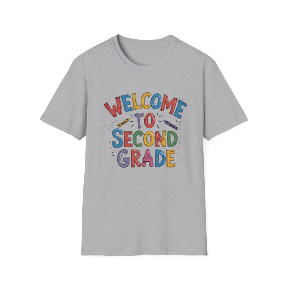 Welcome to Second Grade - Unisex Soft style T-Shirt - Image 13