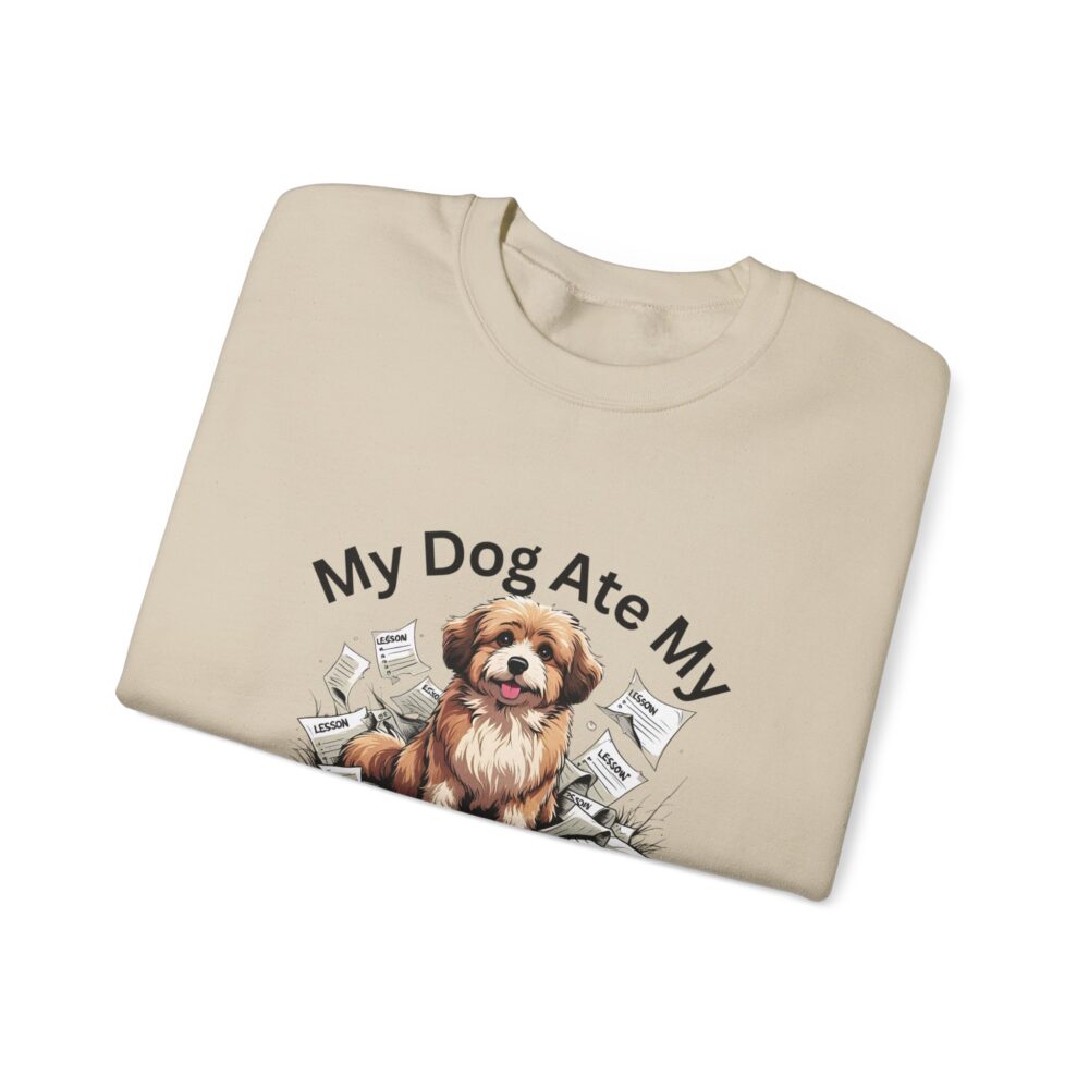 My Dog Ate My Lesson Plans -  Crewneck Sweatshirt - Image 11