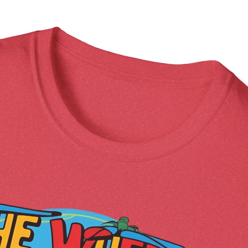 Wheels on the Bus Go Round and Round - Unisex Soft Style T-Shirt - Image 59