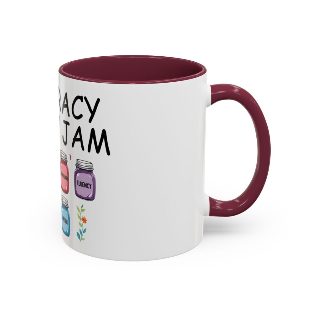 Literacy is My Jam - Colorful Mugs (11oz, 15oz) - Image 14
