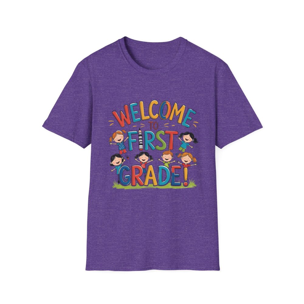 Welcome to First Grade - Unisex Soft style T-Shirt - Image 41