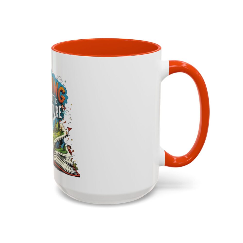 Reading is a Ticket to Adventure - Colorful Mugs (11oz, 15oz) - Image 46