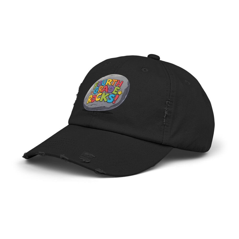 Fourth Grade Rocks, Unisex Adjustable Baseball Cap - Image 2