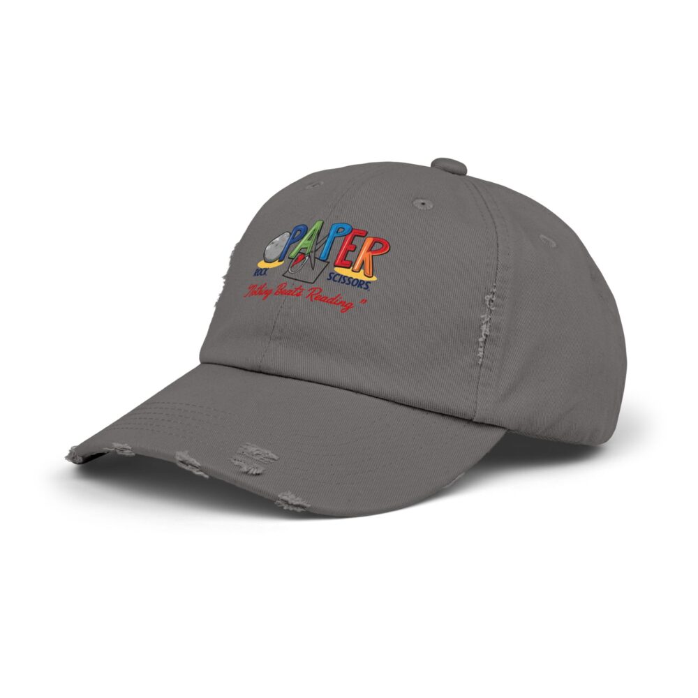 Rock, Paper, Scissors, Nothing Beats Reading - Unisex Adjustable Baseball Cap - Image 14