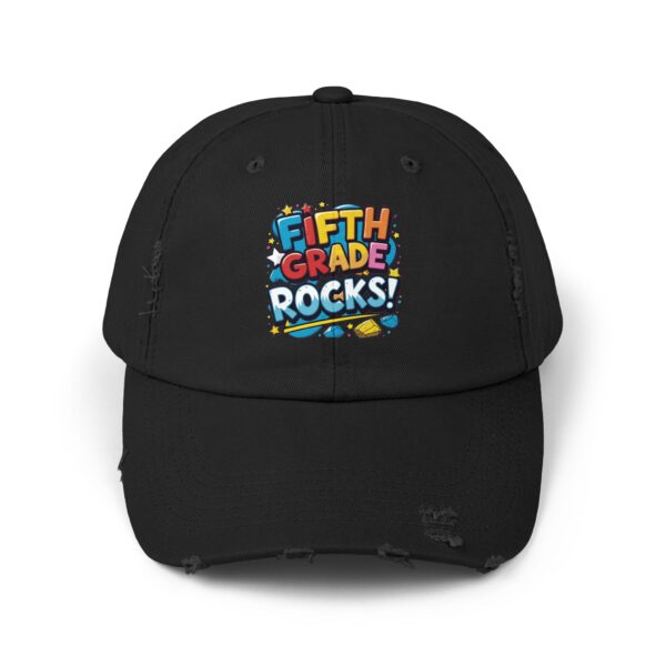 Fifth Grade Rocks, Unisex Adjustable Baseball Cap