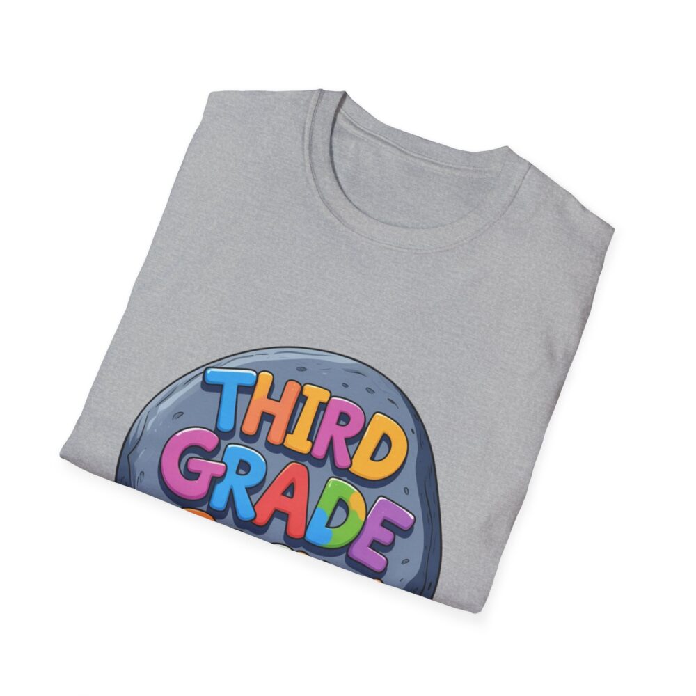 Third Grade Rocks - Unisex Soft style T-Shirt - Image 16