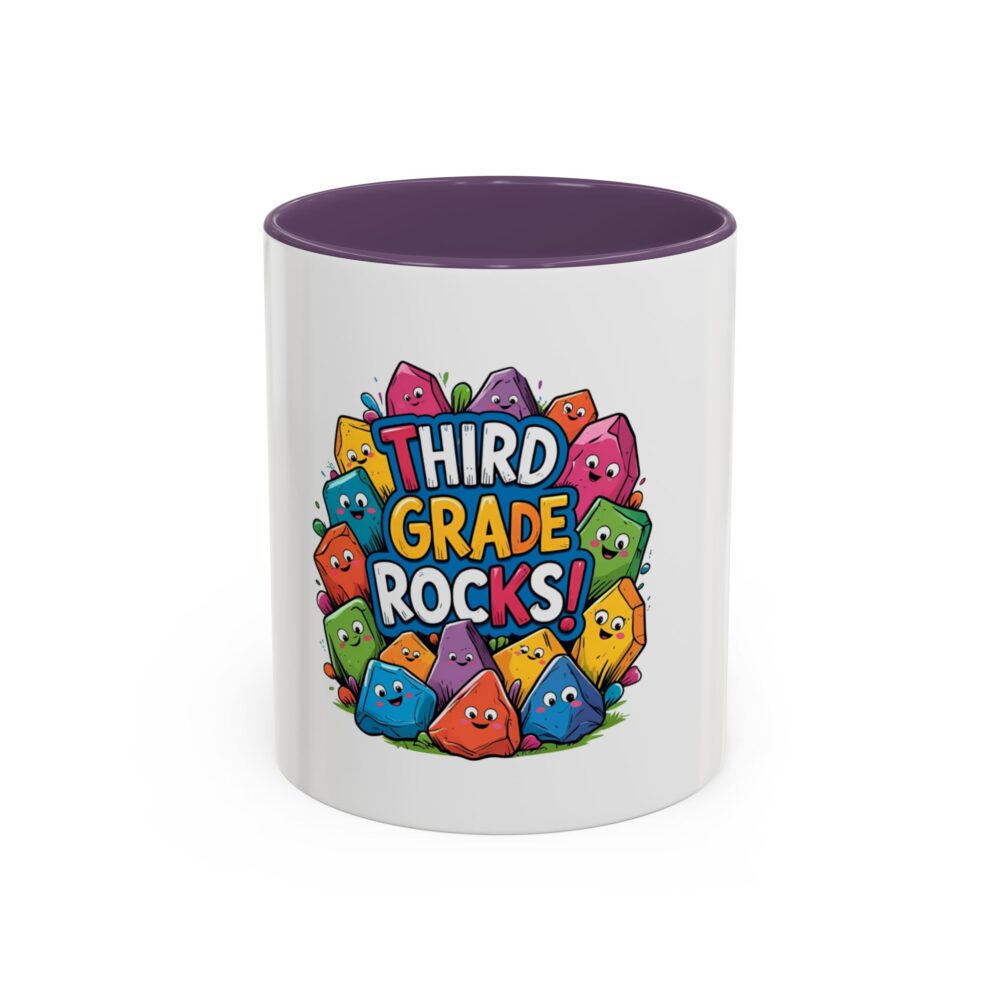Third Grade Rocks - Coffee Mug - Image 45