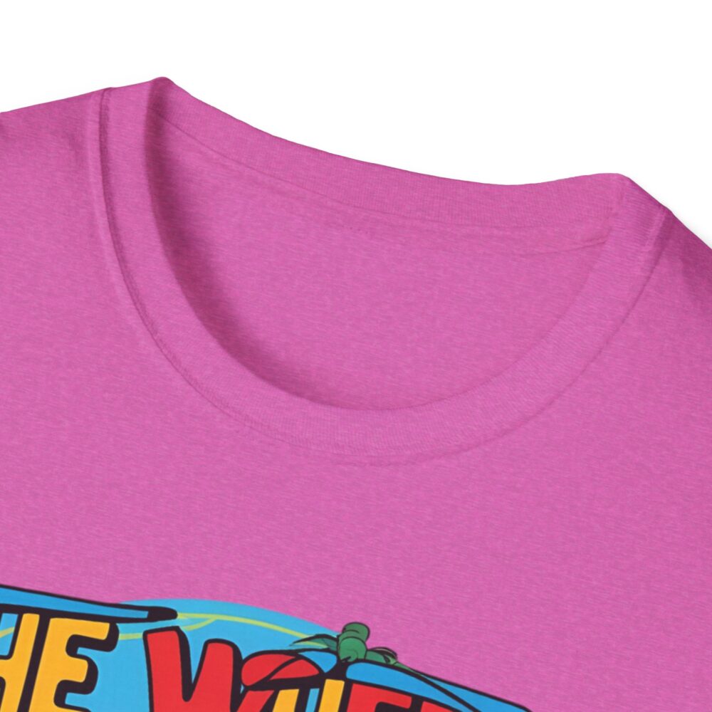 Wheels on the Bus Go Round and Round - Unisex Soft Style T-Shirt - Image 51